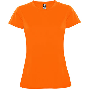 Camiseta técnica montecarlo woman color naranja fluor