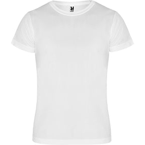 Camiseta técnica unisex camimera pecho blanco