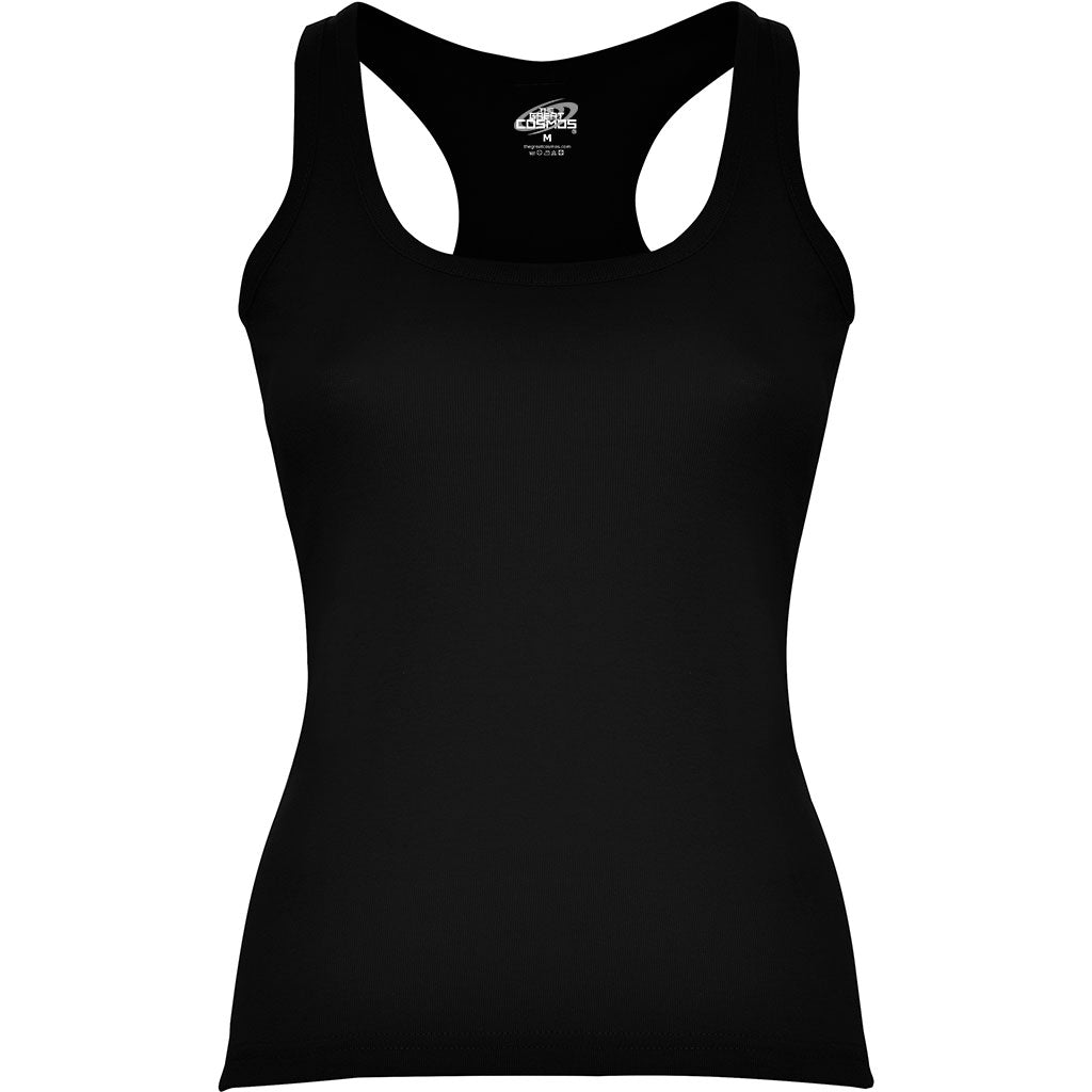 Camiseta tirantes nadadora canale mujer carolina color negro