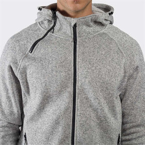 Chaqueta punto felpado Everest detalle cremallera