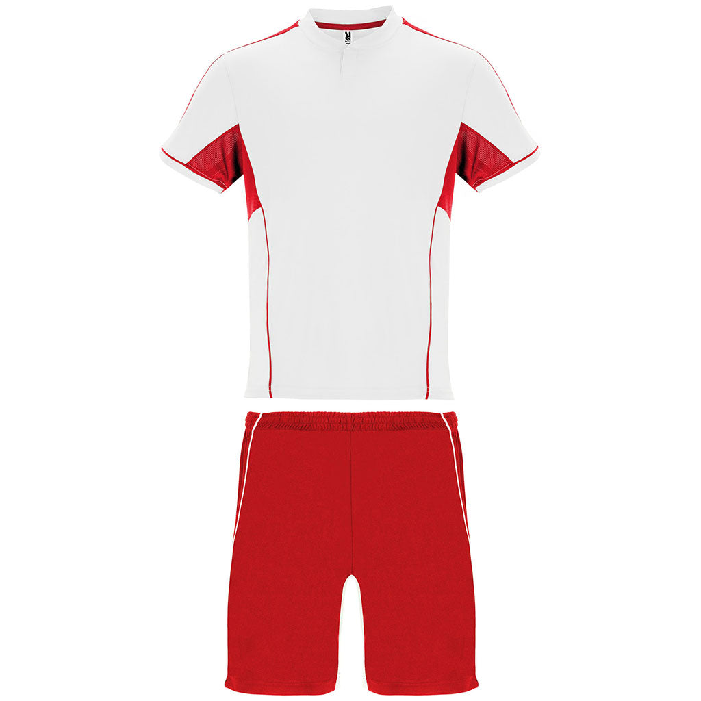Conjunto deportivo Boca | Camiseta - short | blanco-rojo