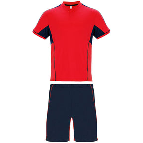 Conjunto deportivo Boca | Camiseta - short | rojo-marino