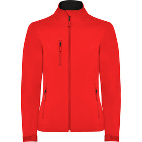 Softshell mujer nebraska woman color rojo