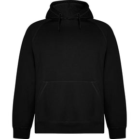 Sudadera de alta calidad con capucha y bolsillo canguro Vinson color negro