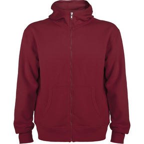 Chaqueta de felpa unisex Montblanc color granate