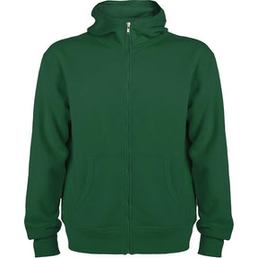 Chaqueta de felpa unisex Montblanc color verde botella